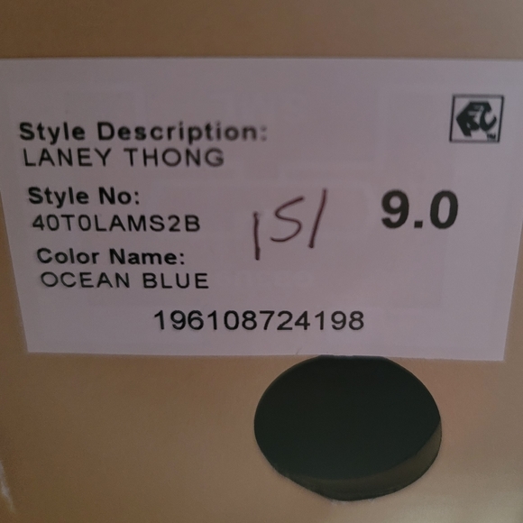 MK Sandals - Ocean Blue - Brand New in box - Picture 3 of 3